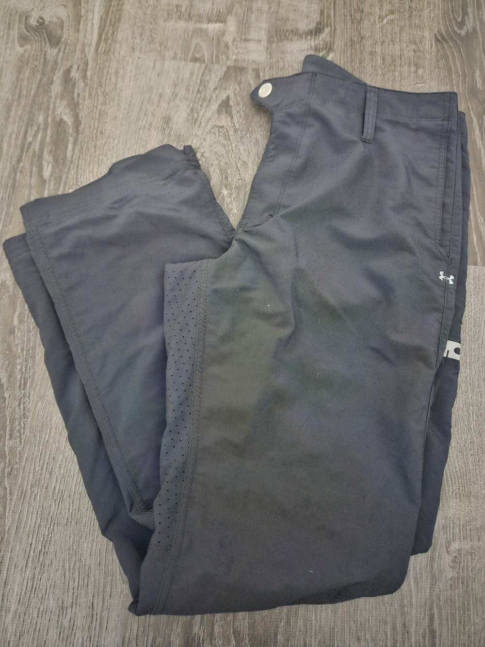 Under Armour Golf Pants Men's Size 34 Stretch Black